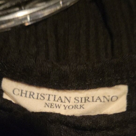 Christian Siriano Classic Black Tank Top - Picture 3 of 3